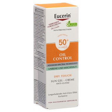 Eucerin Sun Face Oil Control Gel Creme Lsf Tb Ml Sonnenschutz